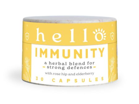 Hello Wellness Hello Immunity natural daily support 30 x 400mg For Cheap