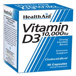 HealthAid Vitamin D3 10000iu - 30 Vegicaps For Sale