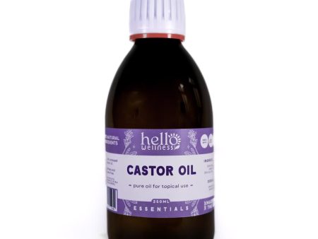 Hello Wellness Castor Oil 250ml Cheap