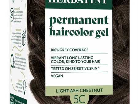 Herbatint Light Ash Chestnut Hair Colour 5C 150ml on Sale