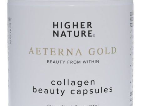 Higher Nature Aeterna Gold Collagen Beauty Capsules 90 s For Cheap