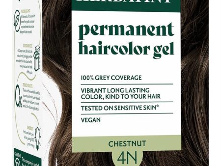 Herbatint Chestnut Ammonia Free hair Colour 4N 150ml Hot on Sale