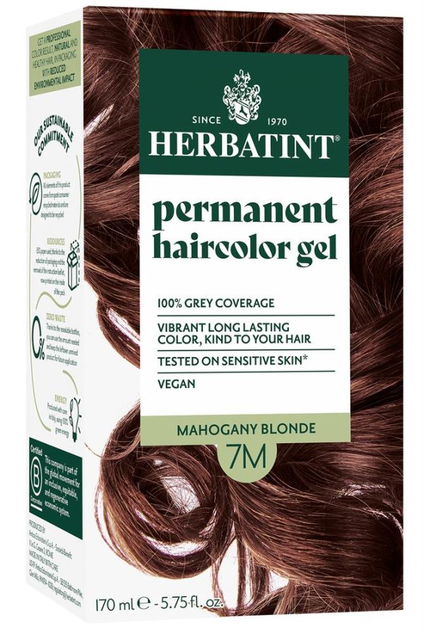 Herbatint Mahogany Blonde Ammonia Free hair Colour 7M 150ml Supply