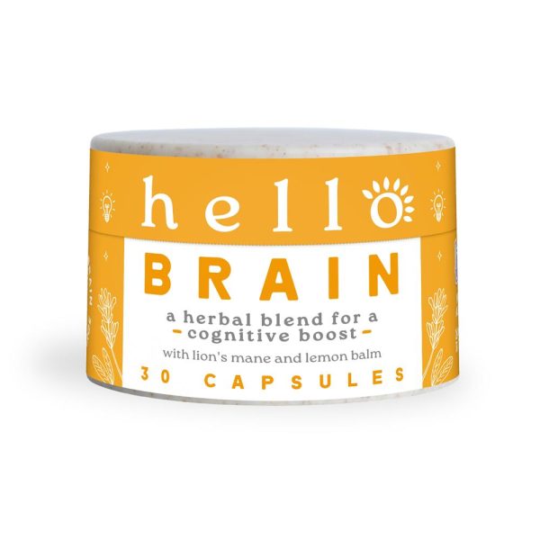 Hello Wellness Hello Brain brain support 400mg 30caps Cheap