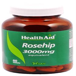 HealthAid Rosehip 3000mg Equivalent - 60 Tablets For Discount