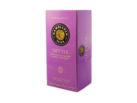 Hambleden Herbs Organic Nettle teabags 27.5g For Discount