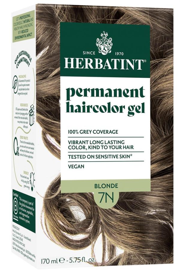 Herbatint Blonde Ammonia Free hair Colour 7N 150ml For Discount