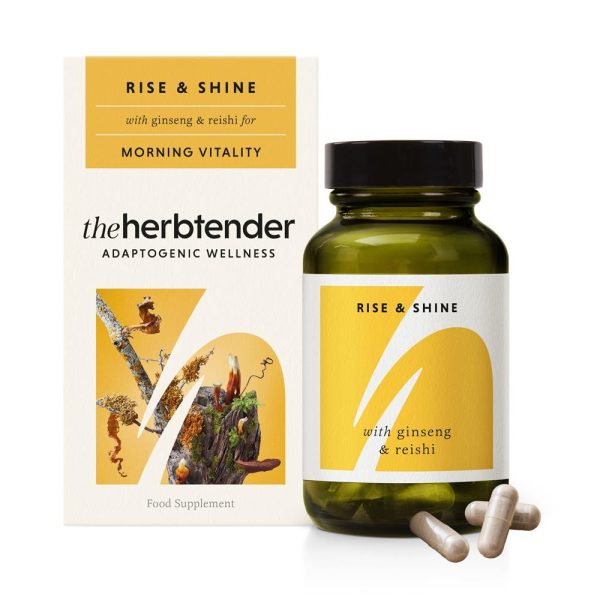 The Herbtender Rise & Shine | Morning Mix | 60 Capsule Jar For Sale