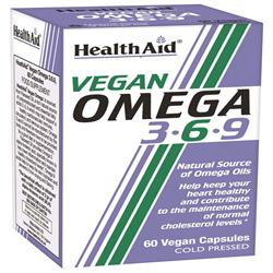 HealthAid Vegan Omega 3.6.9 - 60 Capsules Online Sale