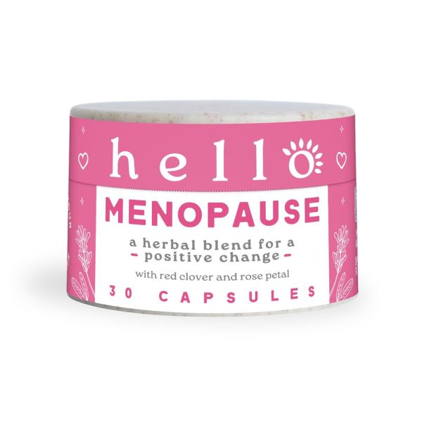 Hello Wellness Hello Menopause menopause support 30 x 400mg on Sale