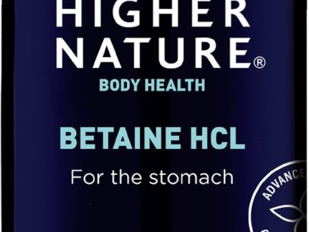 Higher Nature Betaine HCL 90 capsules For Cheap