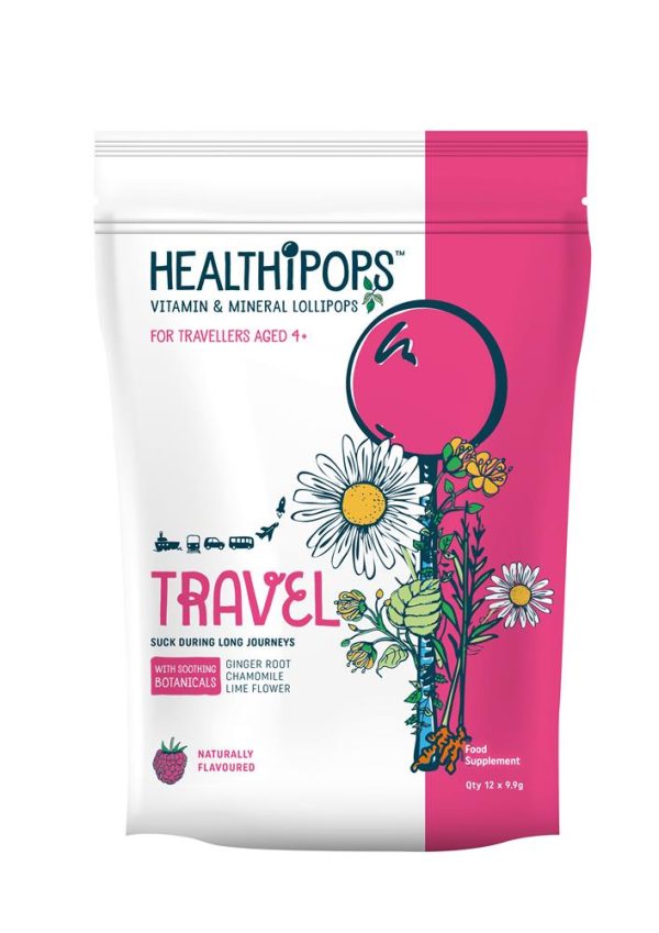 Healthipops Travel Vitamin & Mineral lollipops. on Sale