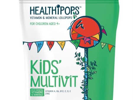 Healthipops Vitamin & Mineral lollipops. Kids  Multivit Online now