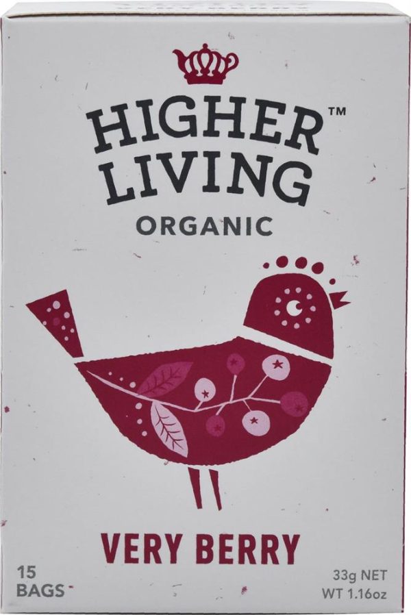 Higher Living Very Berry Organic Infusion - 15 bags For Discount