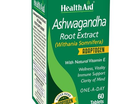 HealthAid Ashwagandha - Tablets 60 s Online now