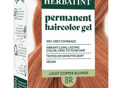 Herbatint Light Copper Blonde Ammonia Free hair Colour 8R 150ml For Discount