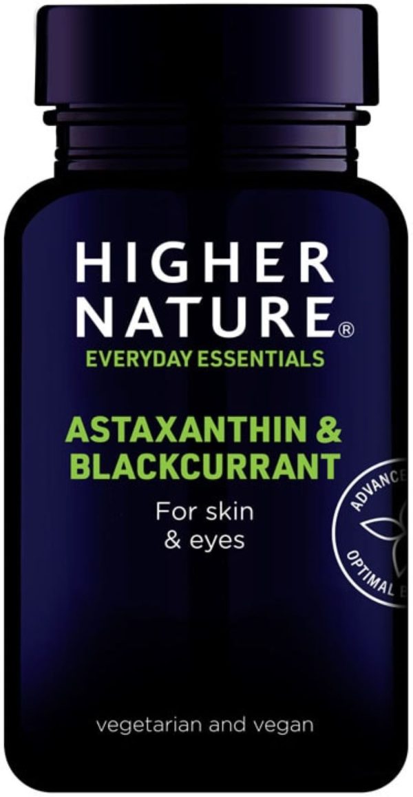 Higher Nature Astaxanthin & Blackcurrant 90 For Discount