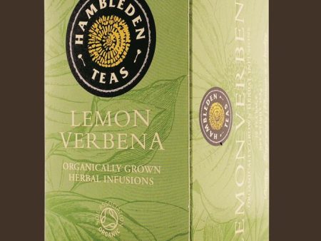 Hambleden Herbs Organic Lemon Verbena teabags For Sale