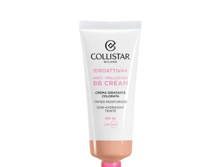 Színezett hidratáló krém Collistar Iddroattiva+ Nº 2 Medium Spf 30 50 ml Szennyezés Elleni For Sale