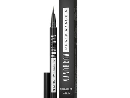 Szemöldök ceruza Nanobrow Microblading Pen Dark Brown 1 ml For Cheap