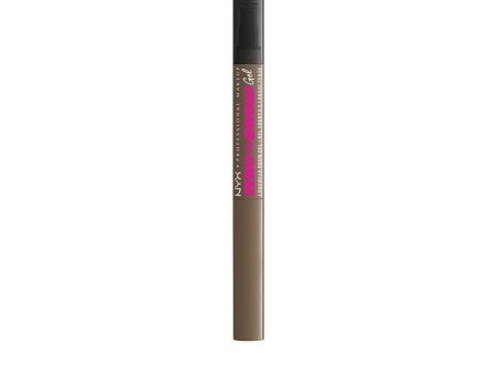 Szemöldök Dúsító Gél NYX Zero To Brow Nº 02 Ash brown 2 ml on Sale