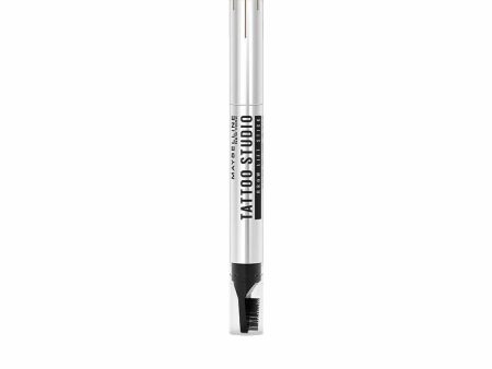 Szemöldök smink Maybelline Tatto Studio 02-soft brown (10 g) Online Sale